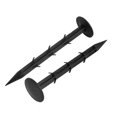 thumbnail image 4 of Garden Parterre Plastic Weed Tools Securing Peg Nail Black 15.5cm Length 20pcs, 4 of 4