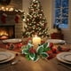 thumbnail image 1 of Candle Aromatherapy Holders Red Fruit Wreath Christmas Desk Arrangement, Red Fruit Wreath Candle Holders, Aromatherapy Candle Holders, Festive Desktop Decor, Home Aromatherapy Supplies, Unique Gift, 1 of 8