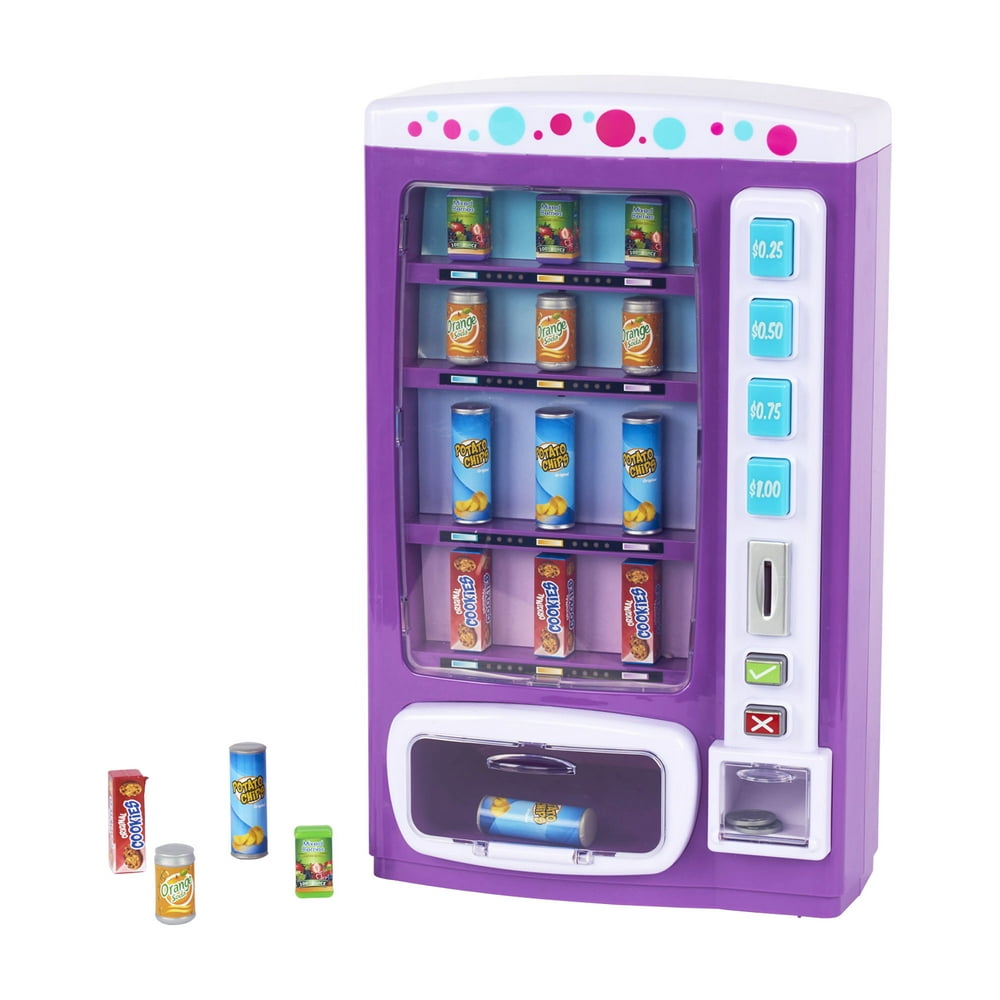 My Life As Motorized Vending Machine for 18" Doll, Purple, 29 Pieces