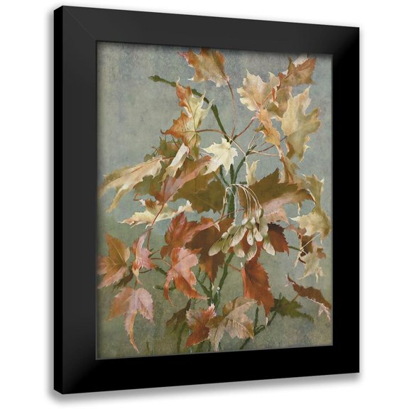 Hunziker, Steve 12x14 Black Modern Framed Museum Art Print Titled - Ancient Autumn II
