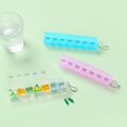 thumbnail image 3 of tablet doset pill jar medicine box pill container weekly do, 3 of 5