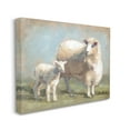 thumbnail image 3 of Sheep Lamb Family Farm Animals & Insects Painting Gallery Wrapped Canvas Print Wall Art, 3 of 7