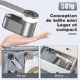 thumbnail image 3 of Vertical Garment Steamer: 1200W Travel Steamer with 120ml Water Tank - 2 in 1 Garment Steamer Wet and Dry Design US Plug, 3 of 5