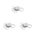 thumbnail image 4 of Kearding Stainless Steel Keychain Decoration Key Chain Waist Accessory Man Keys Woman Hanging Detachable Fashion Handbag Keyring Type1 NO1, 4 of 6