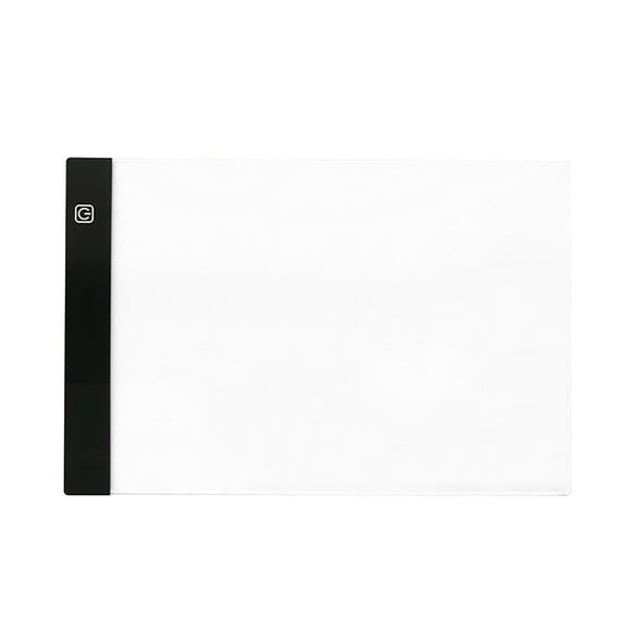 Harpily Home Decor Portable Led Copy Board Light Tracing Box Ultra Thin Adjustable Usb Power Led Light Pad for Drawing Streaming Sketching Stenciling One Size Clear