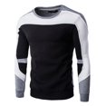 thumbnail image 4 of Chandails à Col Rond pour Hommes, Mode Automne et Hiver, à Coutures, Sport de Plein Air, 4 of 8