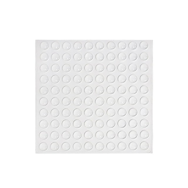 Silicone Keyboard Sticker - Clear, Raised. Reusable, Durable, Comfortable for Typing. Protects Keyboard and Nails