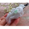 thumbnail image 3 of Certified Hand Carved Lavender Natural Myanmar Burma A Jade jadeite Dragon Pi Xiu Ginseng Pendant Necklace, 3 of 9