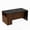 Black Table 2 & 4 Black Chairs(Model 43), variant on Hawsaiy 5-Piece Dining Table Set for 4, 63" Dining Room Table with 4 Upholstered Dining Chairs, Modern Kitchen Table Set with 2 Storage Drawers for Apartment