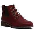 thumbnail image 1 of Josef Seibel Sienna 09 Women's Lace Up Leather Ankle Boot In Red Size 8, 1 of 6