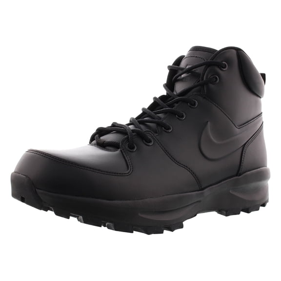 Nike Men's Lug Sole Hiking Boot Ankle High, Low Heel Round Toe Black, 5