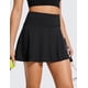 thumbnail image 2 of Falda Deportiva CRZ YOGA Skort de Tenis Cintura Alta UPF 50+ Negra M, 2 of 6