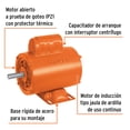 thumbnail image 2 of Motor eléctrico monofásico de 1/4 HP, alta velocidad, Truper TRUPER MOE-1/4A, 2 of 3