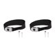 thumbnail image 3 of Yuarrent 4 Modes Running Jogging Headlamp Camping Fishing Traveling Outdoor Head Night Torch Headlight Waterproof Equipment Negro 2piezas, 3 of 6