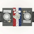 thumbnail image 4 of ReTeiv 4th of July Decorations Independence Day Tricolor Table Flag Home Decoration Table Flag Indoor Table Decoration, 4 of 7