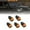 A, variant on Personalized Solar Powered Cab Lights, 2025 New Solar Powered Cab Lights for Truck, IP68 Waterproof No Drilling Wireless Cab Marker Roof Lights Vibration Sensor Marker Lights (Amber Light, Black)