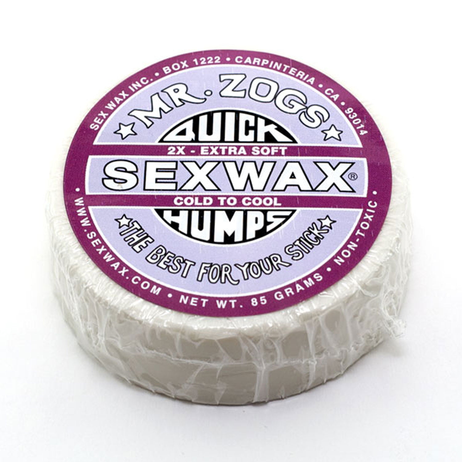 Sexwax Quick Humps surfboard wax formulas are the "go to" choice ...