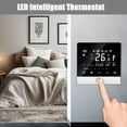 thumbnail image 2 of Mistaha Smart WiFi Thermostat with 6-Stage Programming, Tuya APP Control, LED Display, Child Lock, and Low Temperature Protection, 2 of 7
