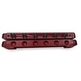 thumbnail image 2 of Amdohai 6-Cue Wall Mount Wood Cue Rack Billiard Wall Rack Hardwood Cue Sticks Holder with Pool Cue Clips, 2 of 8