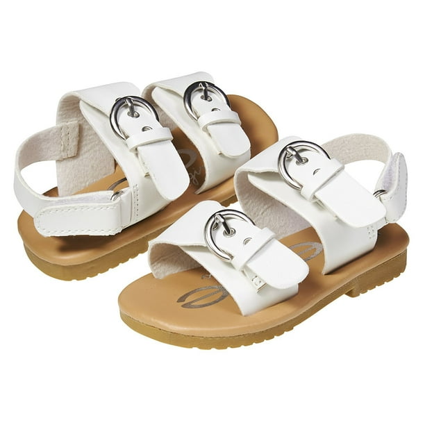 bebe - bebe Fashion Pu Velcro Slingback Flat Flip Flop Sandal Shoes ...