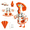 I#, variant on 23 Inch Halloween Porch Goose Outfits, Classic Halloween Style, Great Decor for Front Yard Autumn Holiday Scene Layout, Statue Not Included (E)