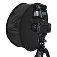 thumbnail image 4 of Round Softbox,Universal Round Foldable Diffuser Softbox Shoot Macro Flash Light Lamp Hood For Camera Top Flash Light/Photograpy Shooting, 4 of 8