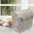 thumbnail image 3 of Rainbow Stand Mixer Cover, Circles Rainbow Party Gatherings Summertime Joy Spectrum Round, Kitchen Appliance Organizer Bag Cover with Pockets, 5 Quarts, Lavender Salmon, by Ambesonne, 3 of 4