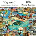 thumbnail image 2 of Hart Puzzles 1000-Piece Key West by Kate Ward Thacker Interlocking Jigsaw Puzzle, 2 of 5