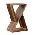 thumbnail image 2 of Sustainable reclaimed wood table / Showcase lamps and vases in family living space, 2 of 3
