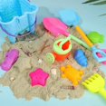 thumbnail image 3 of Bucket and Spade Beach Toy Kids, 12 Pcs Beach Toys Set for Kids Sand Toys Sand Pit Toys with Collapsible Bucket Spade Watering Can Beach Toys for Todd, 3 of 5