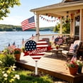 thumbnail image 5 of 4th of July Patriotic Ground Decorations Board Sign - Iron Garden Yard Outdoor Decor for Independence Day, Memorial Day & BBQ Parties, 5 of 6