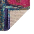 thumbnail image 2 of Contemporary 7x10 Area Rug (6'7'' x 9'6'') Abstract Multi-Color Living Room Easy to Clean, 2 of 8
