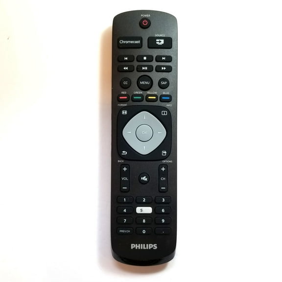 OEM Philips Remote Control Originally Shipped With: 65PFL5922/F7, 65PFL5922, 50PFL5922/F7, 50PFL5922