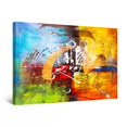 thumbnail image 1 of Startonight Canvas Wall Art Multi Color Abstract Next Era Artist, Framed 32" x 48", 1 of 6
