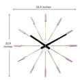 thumbnail image 4 of NEXTIME WALL CLOCK PLUG INN - LAVENDER, 4 of 7