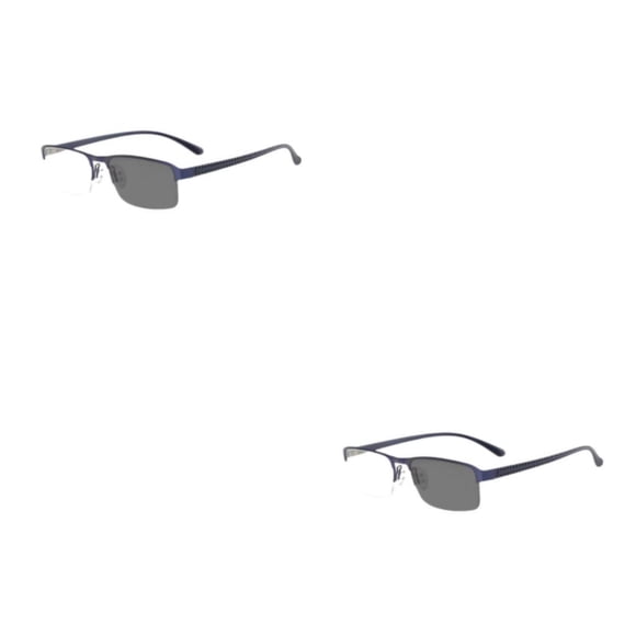 Gafas de sol Qarigey media montura hombre dioptrías antideslizante estilo Vintage