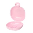 thumbnail image 1 of Jabonera de viaje, jabonera portátil, soporte para barra de jabón para viajes, camping, gimnasio al aire libre con cubierta, rosa, 1 of 8