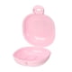 thumbnail image 1 of Jabonera de viaje, jabonera portátil, soporte para barra de jabón para viajes, camping, gimnasio al aire libre con cubierta, rosa, 1 of 8