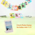 thumbnail image 4 of Cadre Photo Acrylique 3 Pcs pour Fujifilm Instax Mini 12/11/9/8 Table Affichage Transparent Photo 3 Pouces, 4 of 4