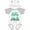White & Heather w/ Ears, variant on Inktastic My First Easter Bunny and Tractor Boys or Girls Baby Bodysuit