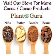 Raw Cocoa Butter 2 lbs. Bar - 100% Pure Natural Unrefined FOOD GRADE Arriba Nacional Cacao Bean, Great For Chocolate Making, Soap, Lip Balm and Moisturizer For DIY Body Butters
