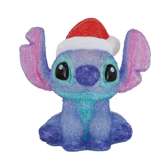 Enesco Disney Stitch Acrylic Lit Figurine 13.19in H