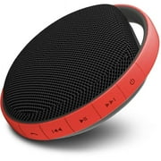 MiiKey 711978985212 Wireless MiiShower water proof Bluetooth Speaker, Red