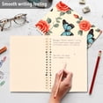 thumbnail image 5 of Butterflies with Red Rose Spiral Notebooks 60 Sheets 120 Pages A5 Journal Notepad 8.3x5.7 Inch Thick Adjustable College Ruled Paper, 5 of 8