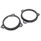 thumbnail image 4 of 2 adaptadores espaciadores de altavoz de 6,5 pulgadas, color negro, para puerta de Subaru Impreza Forester., 4 of 14