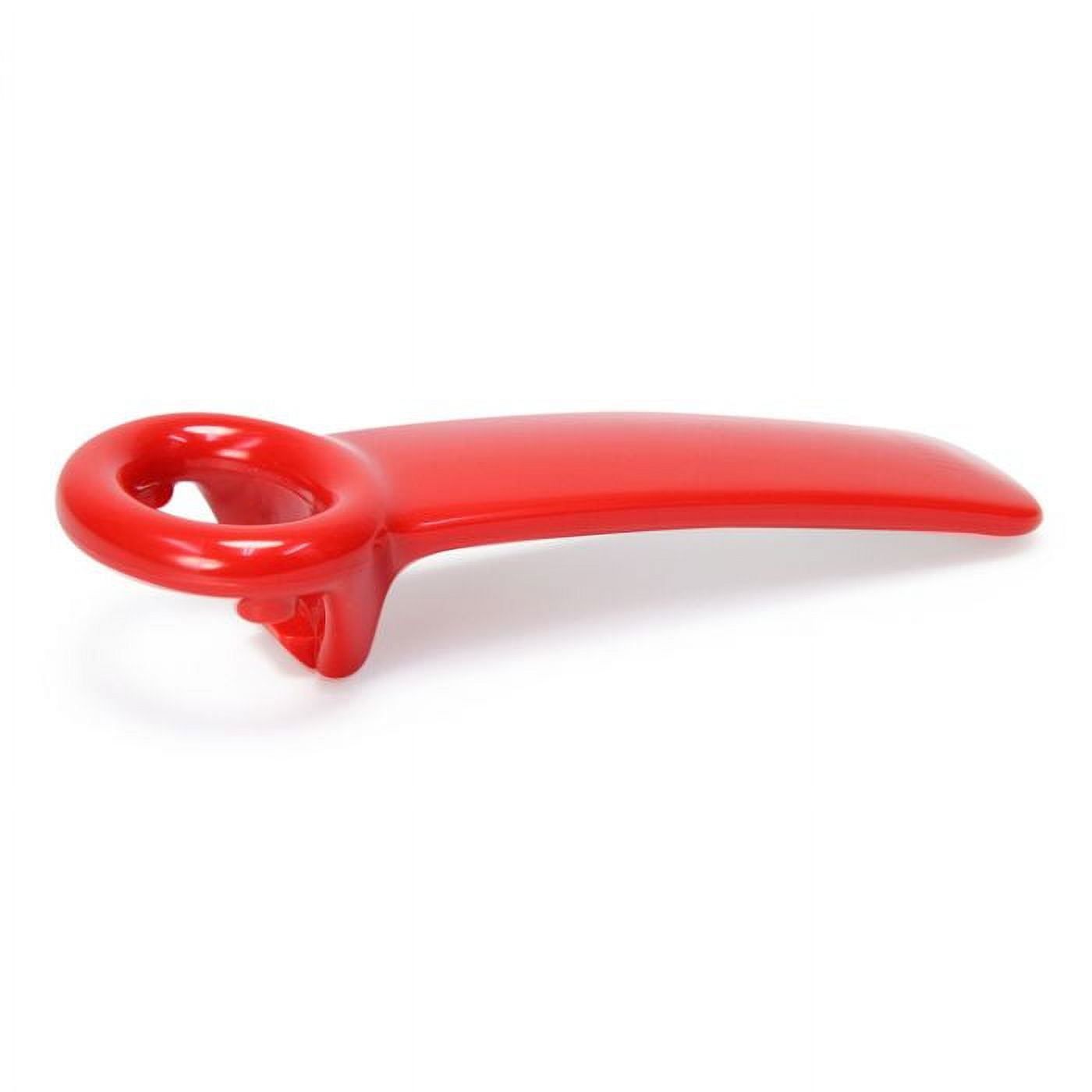 Brix Original Easy Jar Key Opener, Great for Kids and Arthritis and Carpal Tunnel Sufferers, Red, Set of 4