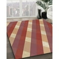 thumbnail image 3 of Ahgly Company Machine Washable Indoor Rectangle Transitional Brown Sand Brown Area Rugs, 2' x 4', 3 of 7
