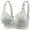 Gray, variant on Ltctricy Push up Bras for Women Wireless Supportive Full Coverage Lift up Everyday Bralettes Comfortable Plus Size Bras