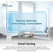 Senville 28000 BTU Mini Split Air Conditioner & Heat Pump Tri-Zone White