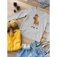thumbnail image 3 of Happy Elk Long Sleeve Toddler -Image by Shutterstock,  5 Toddler, 3 of 4